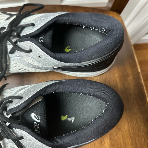 Asics Dynamic Duomax gel Kayano 24 Black and Gray Athletic Sneakers Size 13 - Picture 10 of 11